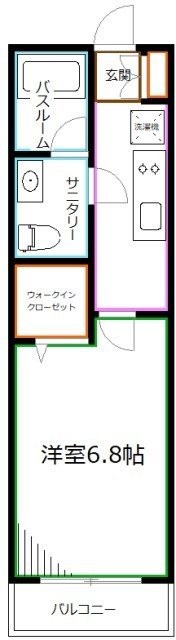 クレドメゾン吉祥寺 間取り