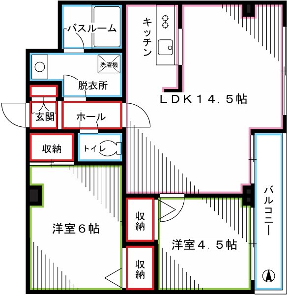 Ｐ・Ｌｉｍｅ 間取り