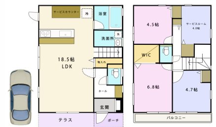 井の頭5-9戸建 間取り