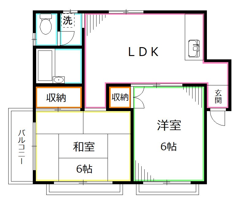 ノイエスハウゼス 間取り