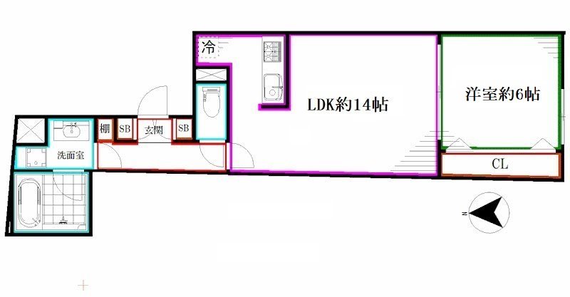 ザ・レジデンス高円寺 間取り