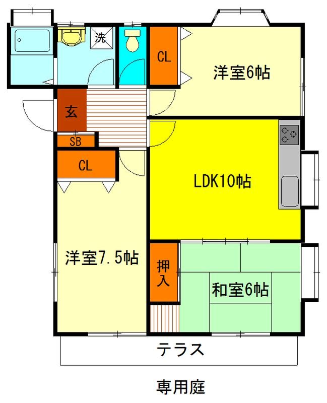 コーポミネ 間取り