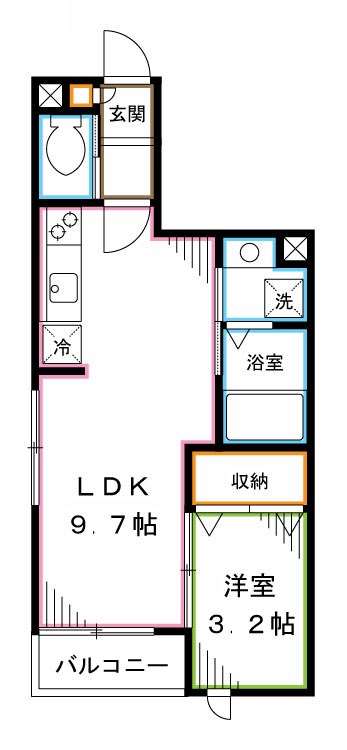 ウェルスクエア中野  間取り