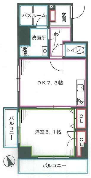 メゾン　ド　リヴェール 間取り