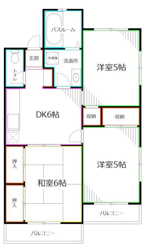 ドミール久我山　 間取り
