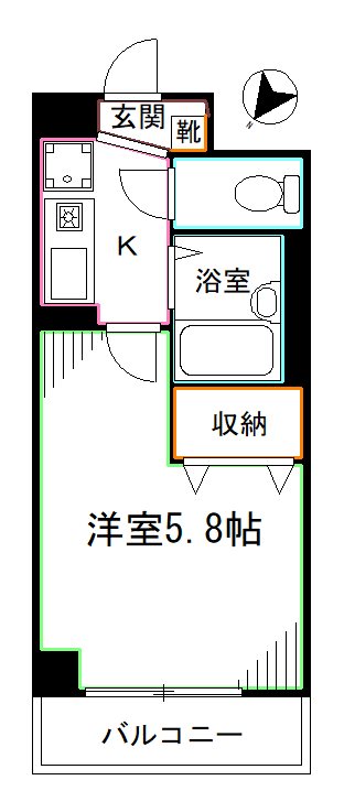 T's garden中野 間取り