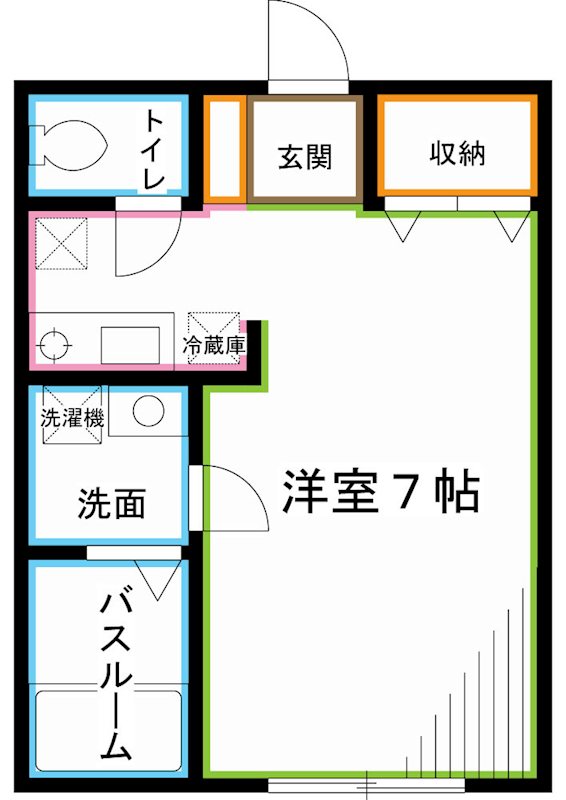 プラージュ荻窪 間取り