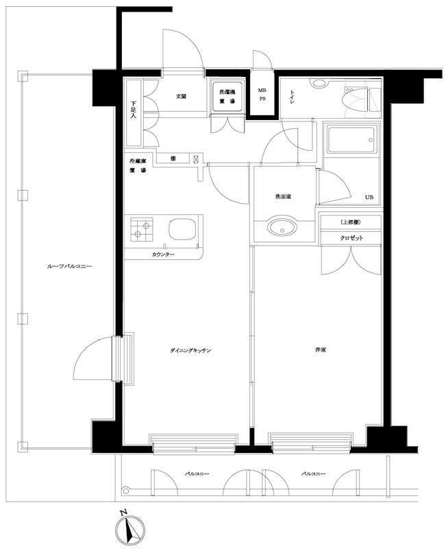 ルーブル鷺宮   間取り
