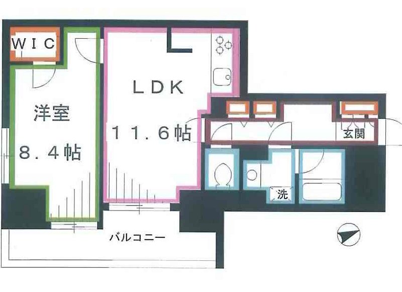 フェアステージ武蔵野 間取り