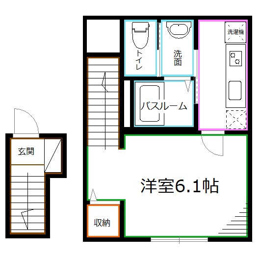 ミハス荻窪Ⅲ 間取り