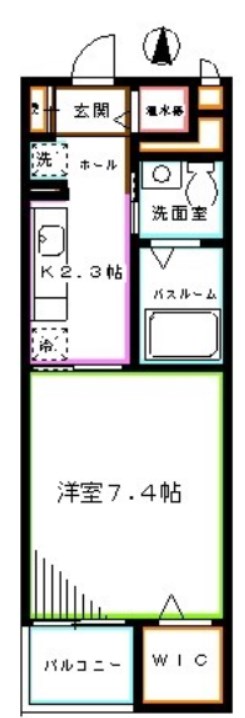 モデルノ関町  間取り