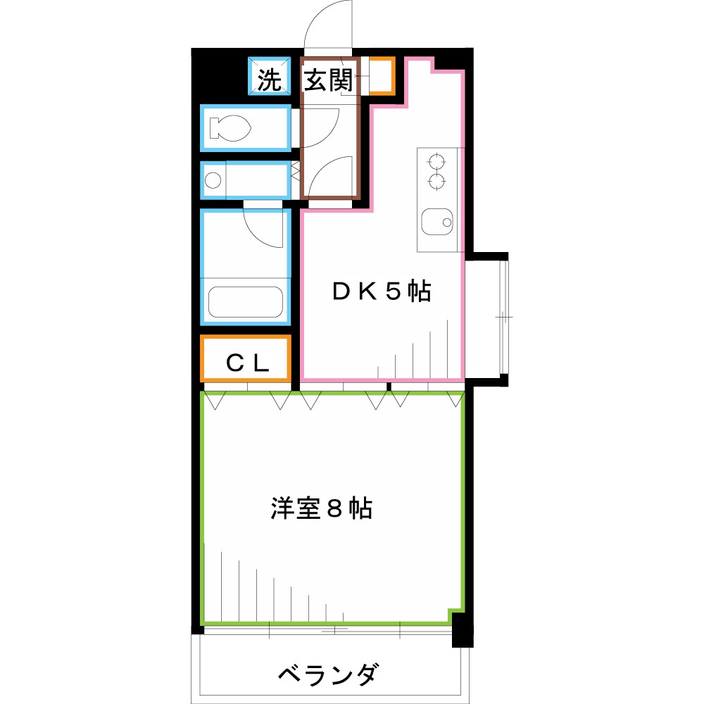 サンティール三鷹サウスウイング 間取り