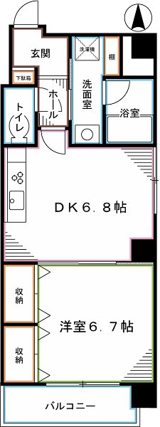 フェリーチェ国立 間取り