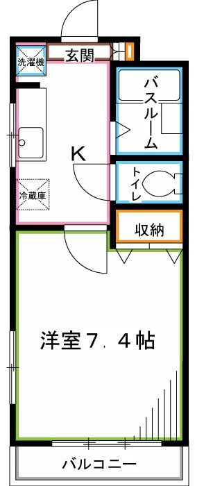 アゼールリドー 間取り
