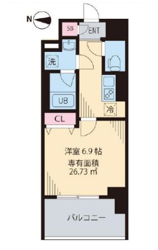 クレストヒル桃ケ丘  間取り