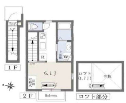 Casa mia 間取り図