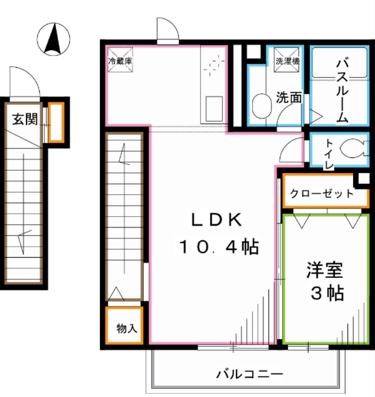 サロン デュ ノール   間取り