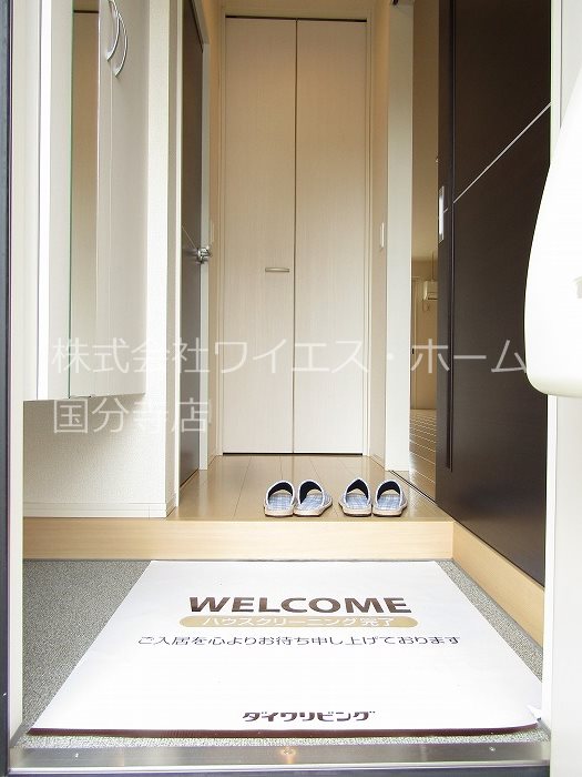 ソレアード B棟 玄関