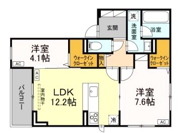 CASA de MaNa 吉祥寺　1 間取り