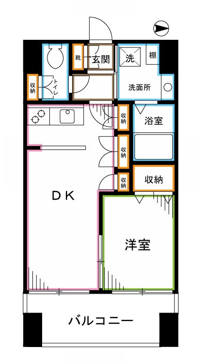 HF西新宿レジデンスWEST 間取り