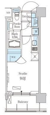 パークアクシス東高円寺 間取り