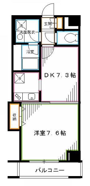 アミカル・エフ 間取り