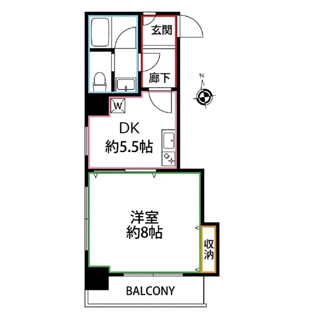メゾンポメル小川 間取り