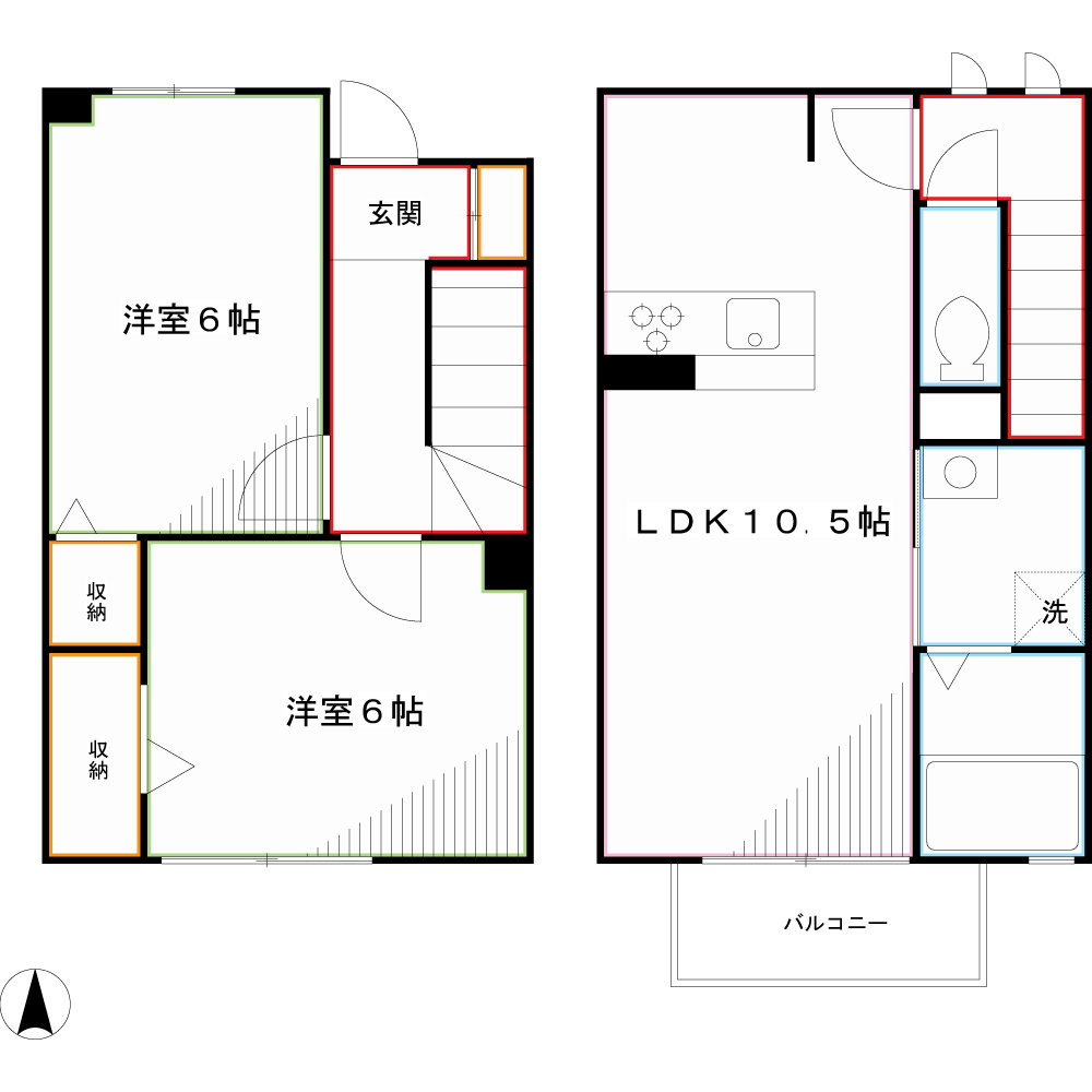 シェーヌ 間取り