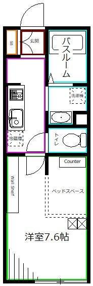 My style vintage北高円寺 間取り