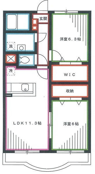 ア　ディンプル 間取り