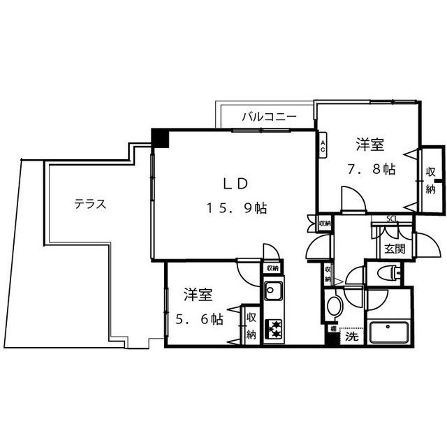 ガーデン杉並方南 間取り