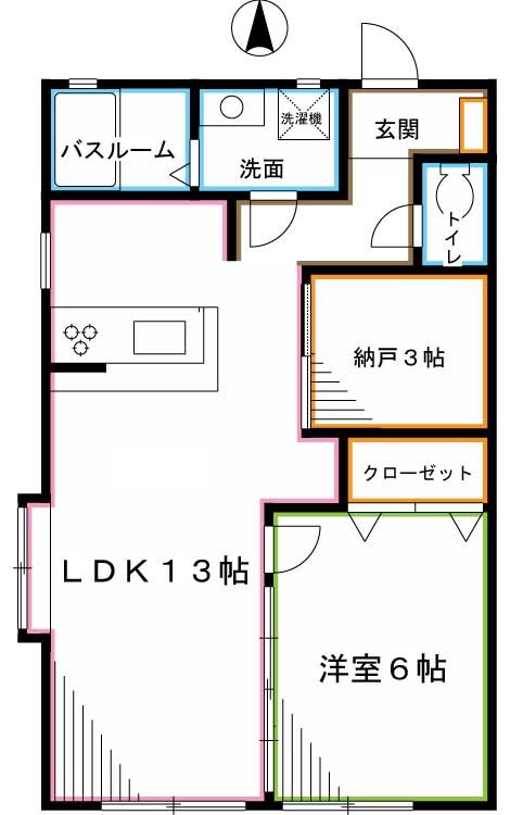 CasaVerde南荻窪D棟 間取り