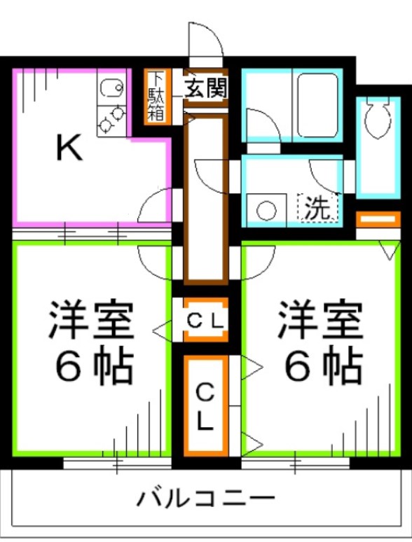 マンションカンギン 間取り