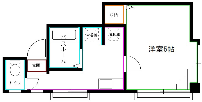 オリオンシャトー 間取り