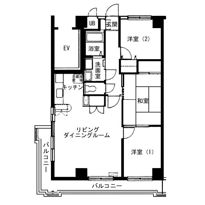 アバクス立川 間取り