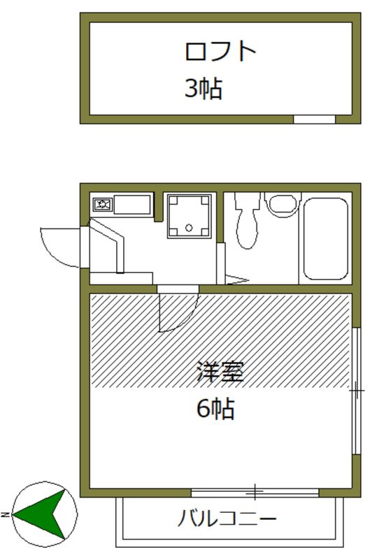 ディアコート笹塚 間取り