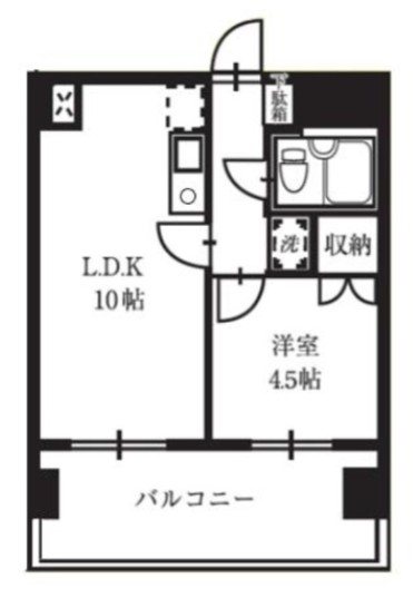 コスモリード国分寺 間取り