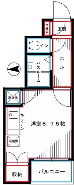 パレ・ホームズ一橋学園 間取り
