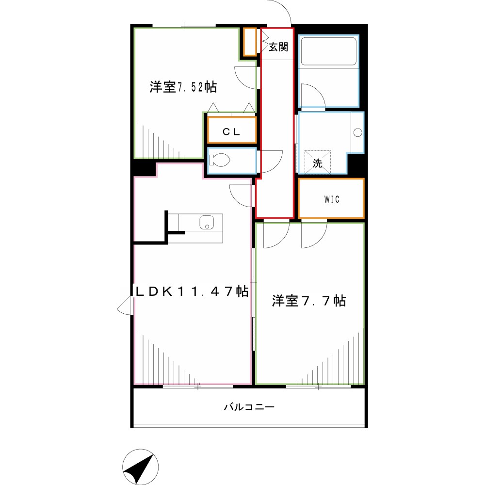 Callisto 間取り