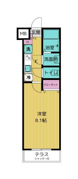 リンクフィールド井の頭 間取り