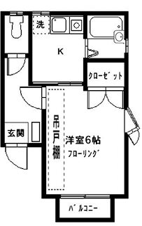 メゾネット新川  間取り