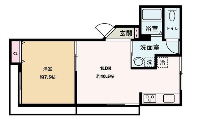中野新橋ハイツ 間取り