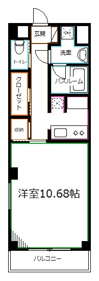 ドゥーエ武蔵小金井 間取り