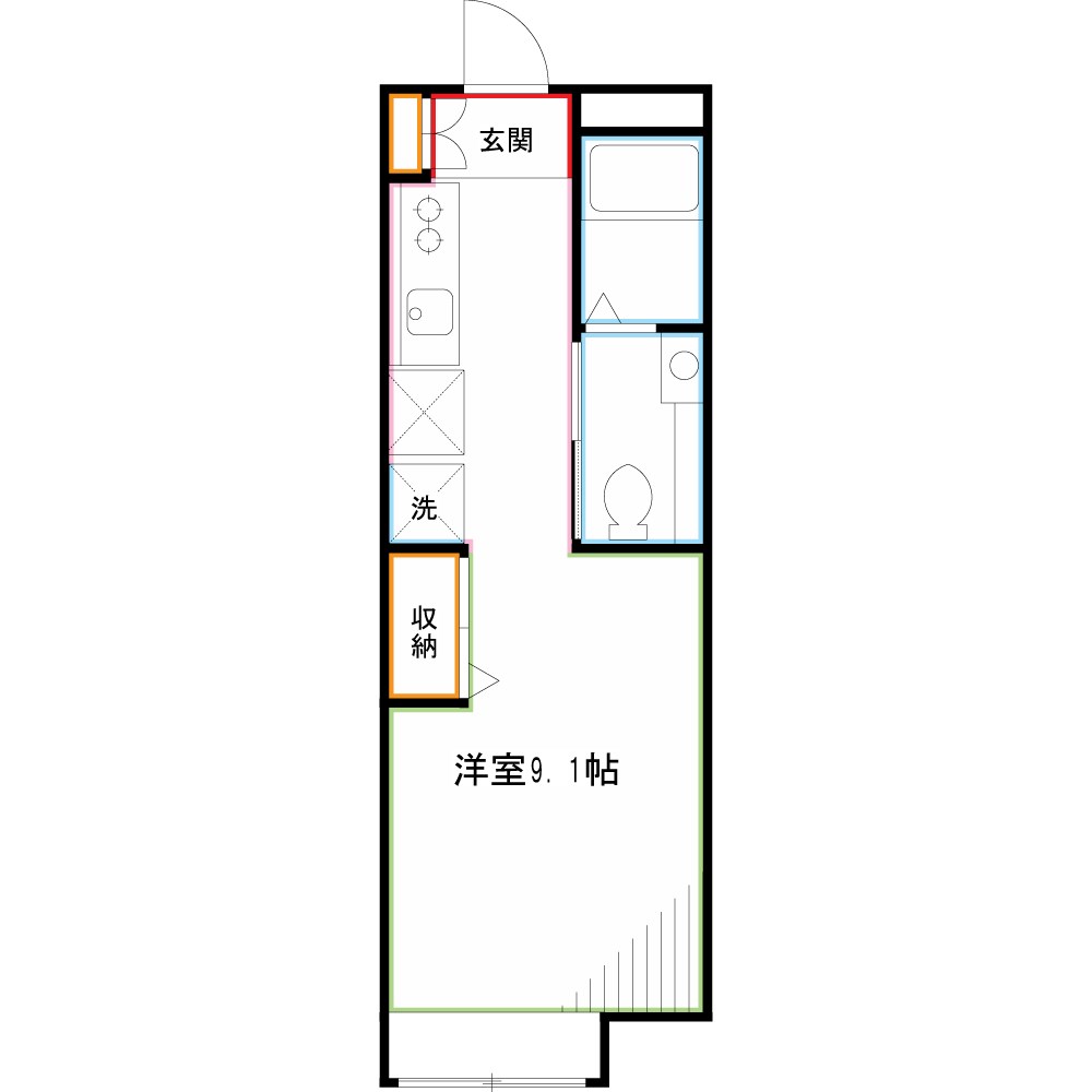 マイフラット 間取り