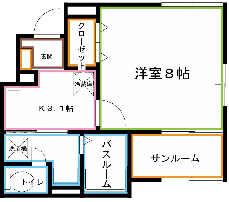 アド ブランチ  間取り