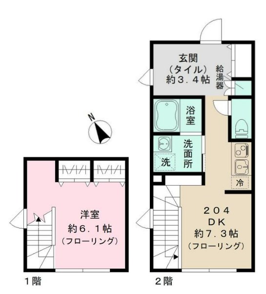 GREEN COURT中野 間取り