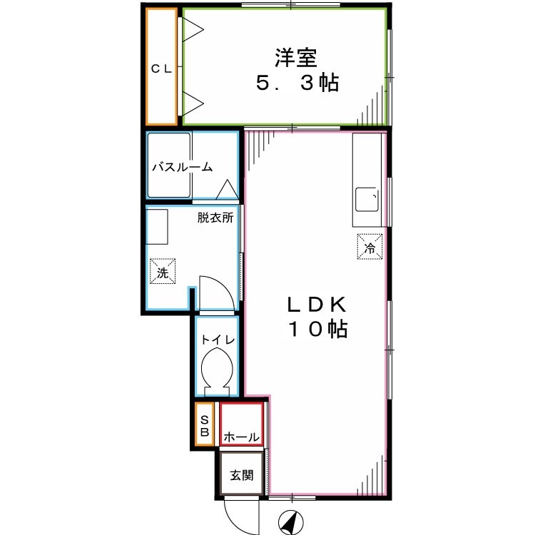 ウエルストン国立 間取り