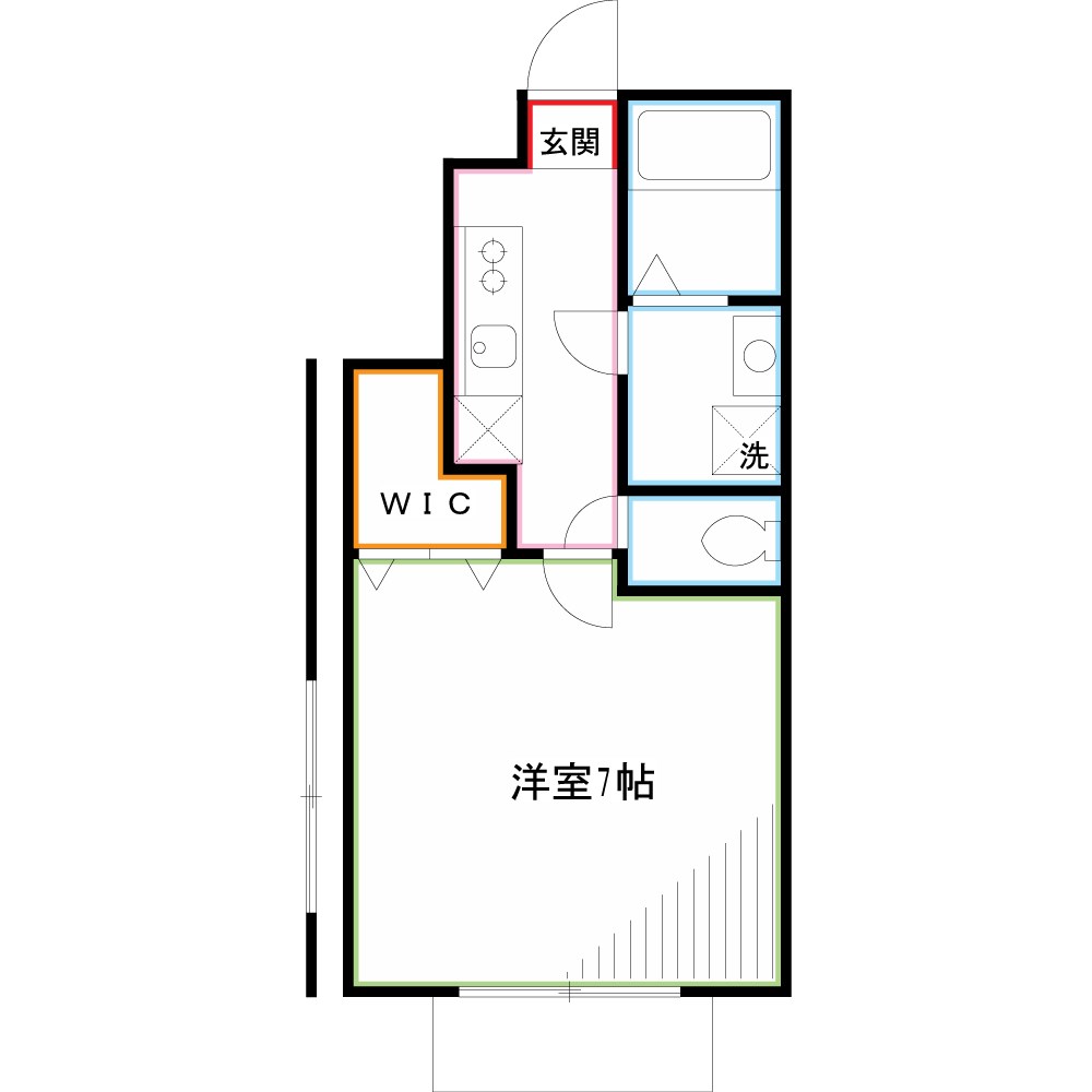 ラフィネ東小金井 間取り