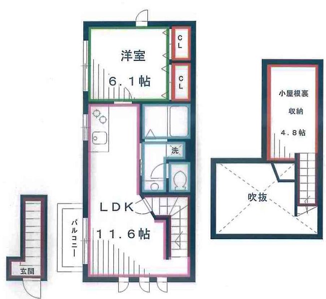 ベルフレール 間取り