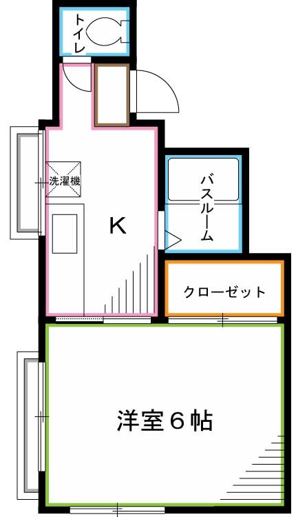 オリオンシャトー 間取り